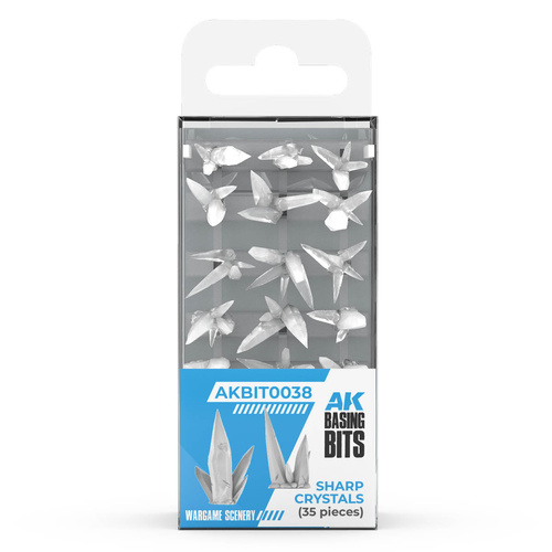 AK Interactive Basing Bits: Sharp Crystals