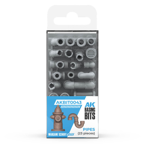 AK Interactive Basing Bits: Pipes