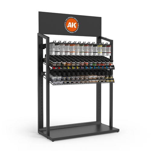 AK Interactive Display: Weathering Selection Table Display