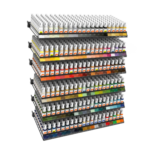 AK Interactive Display Module: 120 Generic Colors Module