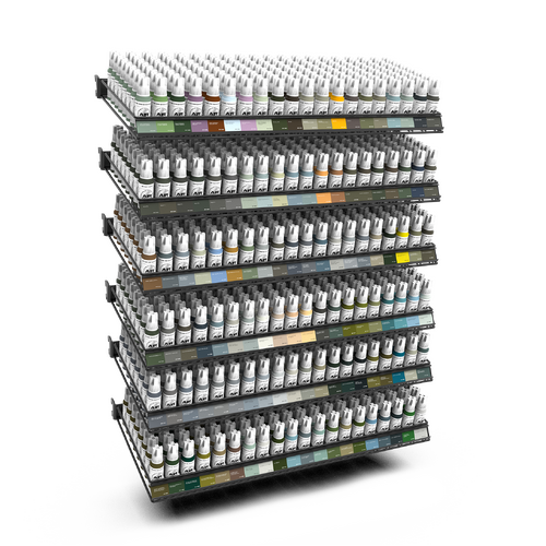 AK Interactive Display Module: 120 Aircraft Colors Module