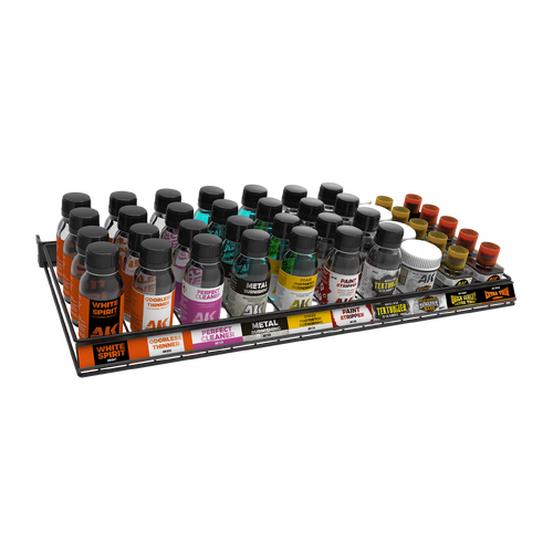 AK Interactive Display Module: Auxiliar Weathering Products Module