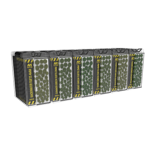 AK Interactive Display Module: Wargame Realistic Vegetation Module