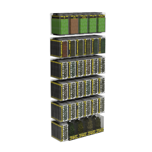 AK Interactive Display Module: Realistic Plants & Tufts Module