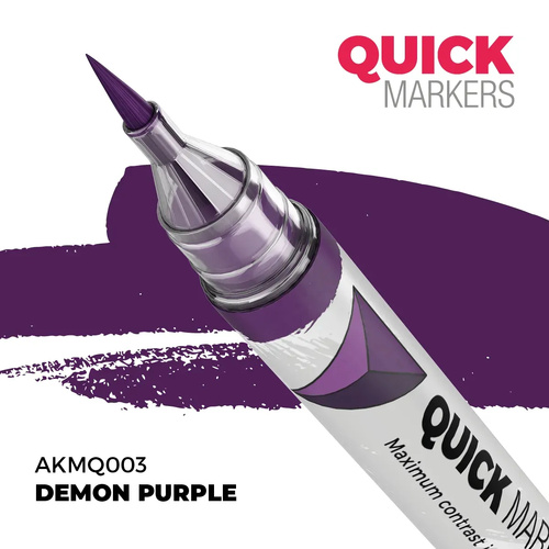 AK Interactive Quick Marker: Demon Purple