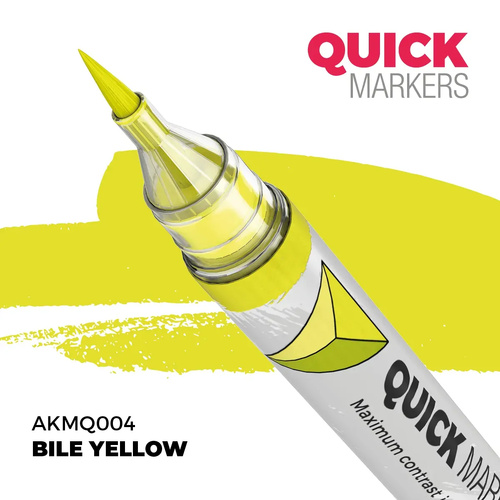 AK Interactive Quick Marker: Bile Yellow