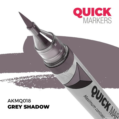 AK Interactive Quick Marker: Grey Shadow