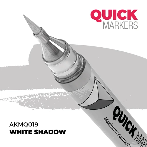 AK Interactive Quick Marker: White Shadow