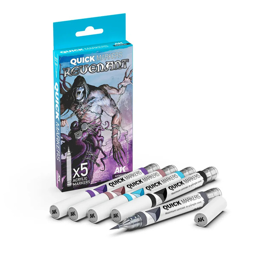 AK Interactive Quick Marker Set: Revenant - 5 Colour Set