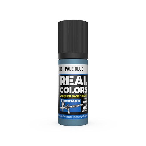 AK Interactive Real Colors: Pale Blue - 17ml Lacquer Paint