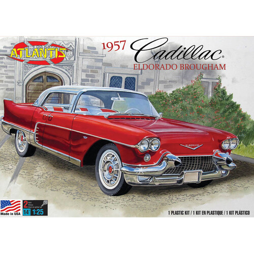 Atlantis 1/25 1957 Cadillac Eldorado Brougham Plastic Model Kit