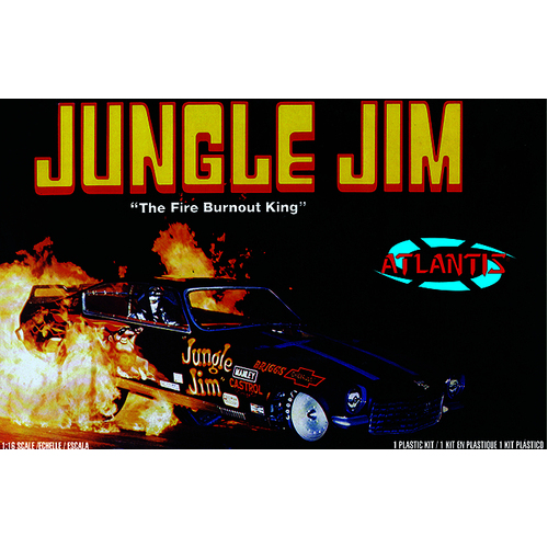 Atlantis 1/16 Jungle Jim Vega Funny Car Plastic Model Kit
