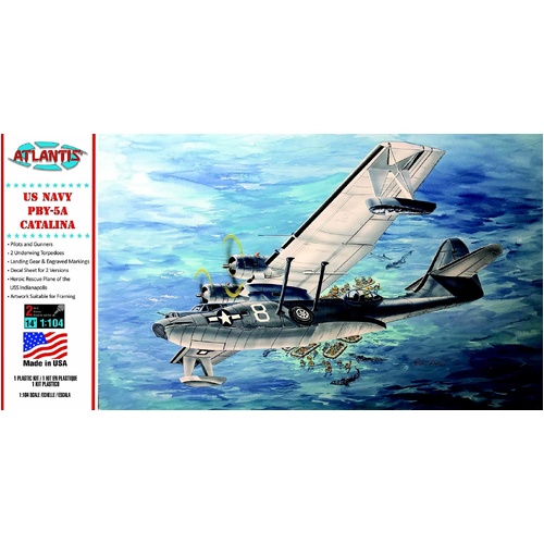 Atlantis 1/104 PBY-5A Catalina US NAVY Seaplane [M5301]