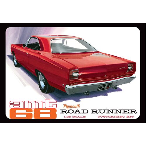 AMT 1/25 1968 Plymouth Road Runner Customizing Kit Plastic Model Kit