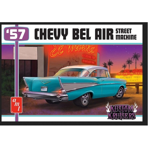 AMT 1/25 1957 Chevy Bel Air Street Machine Plastic Model Kit
