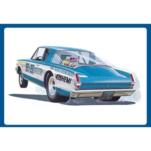 AMT 1/25 1966 Plymouth Barracuda Funny Car "Hemi Hustler" Plastic Model Kit