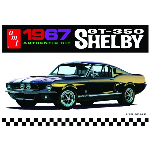 AMT 1/25 1967 Shelby GT350 - White Plastic Model Kit