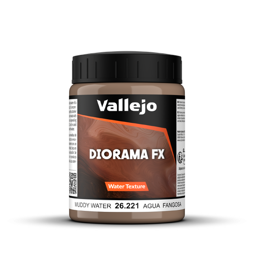 Vallejo Diorama FX Water Textures Muddy Water 200ml