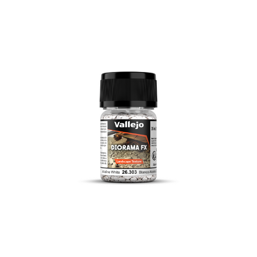 Vallejo Diorama FX Landscape Textures Alkaline White 35ml (2-5mm)