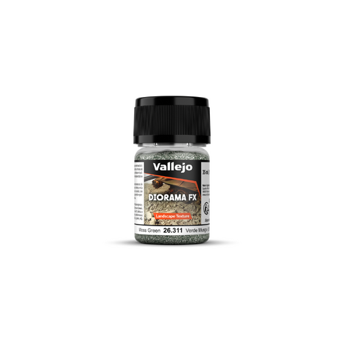 Vallejo Diorama FX Landscape Textures Moss Green 35ml (0.5-2mm)