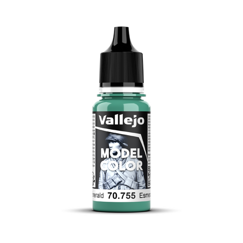 Vallejo Model Colour #074 - Light Emerald - 18 ml Matt Acrylic Paint