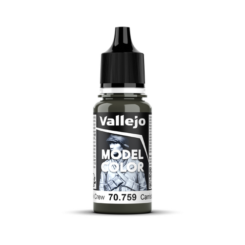 Vallejo Model Colour #100 - German Tank Crew - 18 ml Matt Acrylic Paint