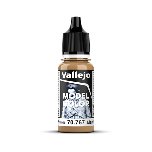 Vallejo Model Colour #138 - Desert Brown - 18 ml Matt Acrylic Paint