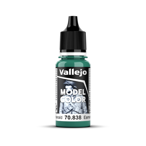 Vallejo Model Colour #075 - Emerald - 18 ml Matt Acrylic Paint