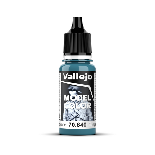 Vallejo Model Colour #070 - Light Turquoise - 18 ml Matt Acrylic Paint