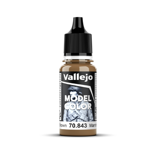 Vallejo Model Colour #014 - Cork Brown - 18 ml Matt Acrylic Paint