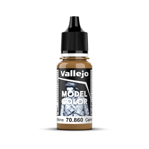 Vallejo Model Colour #019 - Medium Fleshtone - 18 ml Matt Acrylic Paint