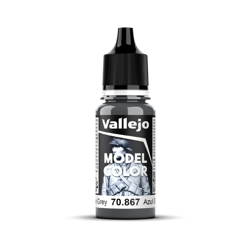 Vallejo Model Colour #180 - Dark Blue Grey - 18 ml Matt Acrylic Paint