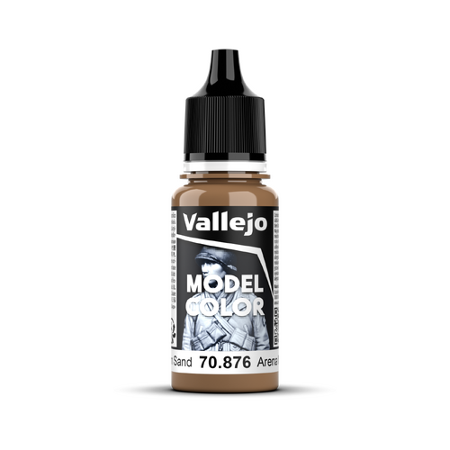 Vallejo Model Colour #015 - Brown Sand - 18 ml Matt Acrylic Paint