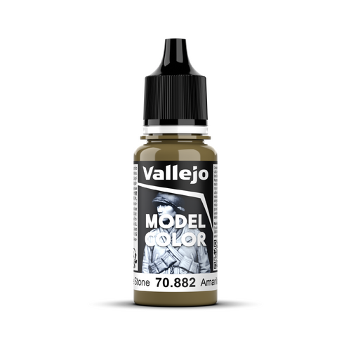 Vallejo Model Colour #124 - Middle Stone - 18 ml Matt Acrylic Paint