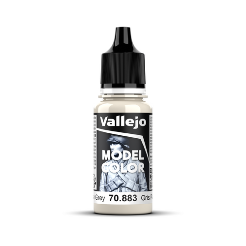 Vallejo Model Colour #166 - Silver Grey - 18 ml Matt Acrylic Paint