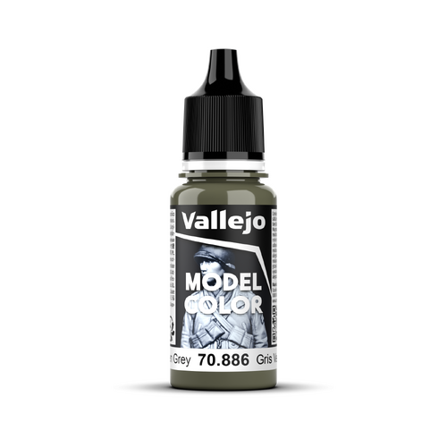 Vallejo Model Colour #098 - Green Grey - 18 ml Matt Acrylic Paint
