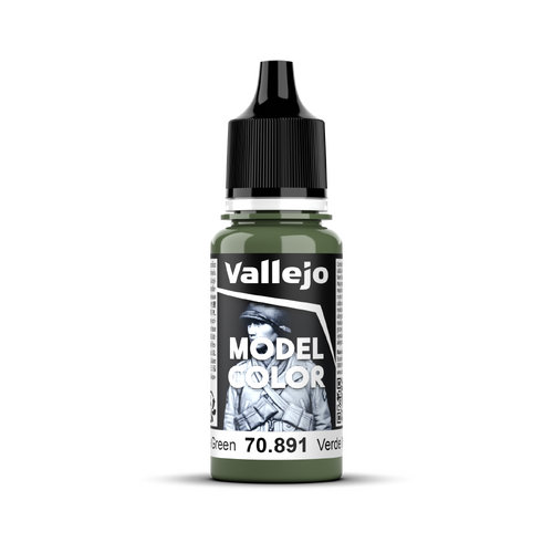 Vallejo Model Colour #086 - Intermediate Green - 18 ml Matt Acrylic Paint