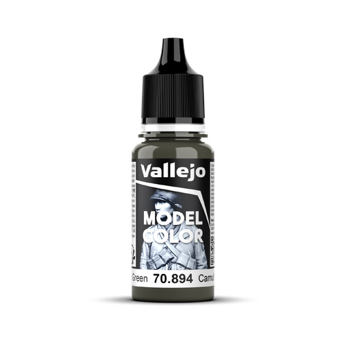 Vallejo Model Colour #108 - Camouflage Olive Green - 18 ml Matt Acrylic Paint