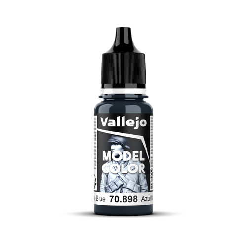 Vallejo Model Colour #072 - Dark Sea Blue - 18 ml Matt Acrylic Paint