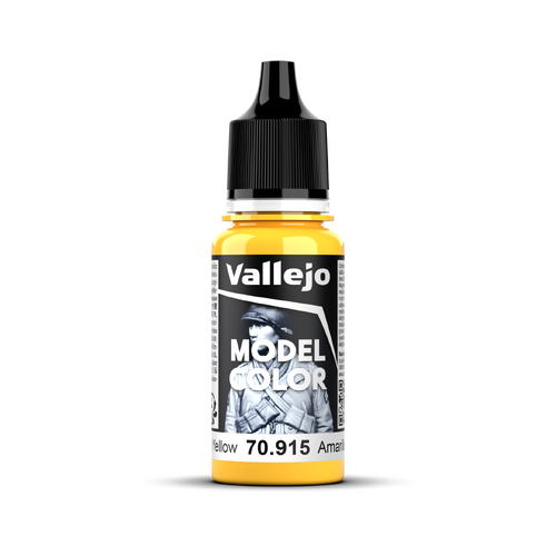 Vallejo Model Colour #026 - Deep Yellow - 18 ml Matt Acrylic Paint
