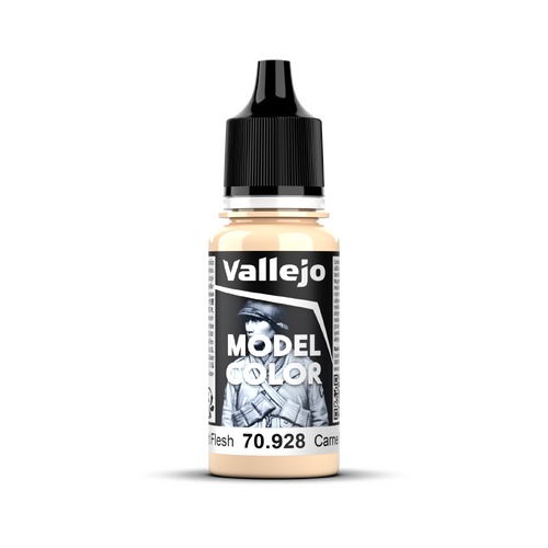 Vallejo Model Colour #005 - Light Flesh - 18 ml Matt Acrylic Paint