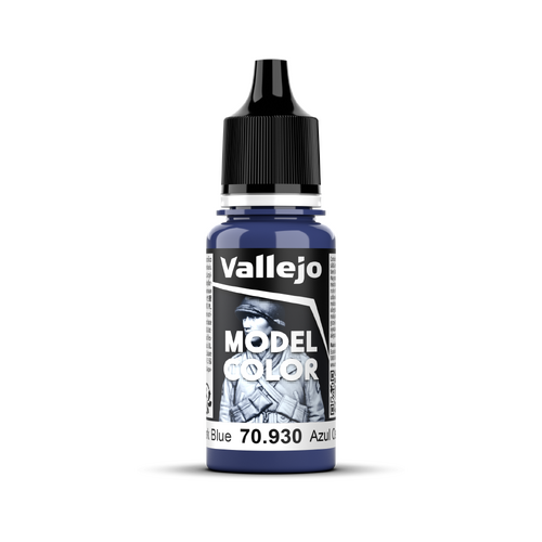 Vallejo Model Colour #061 - Dark Blue - 18 ml Matt Acrylic Paint