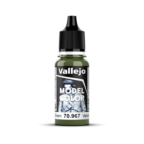 Vallejo Model Colour #092 - Olive Green - 18 ml Matt Acrylic Paint