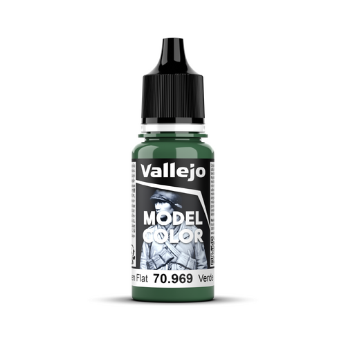 Vallejo Model Colour #078 - Park Green Flat - 18 ml Matt Acrylic Paint