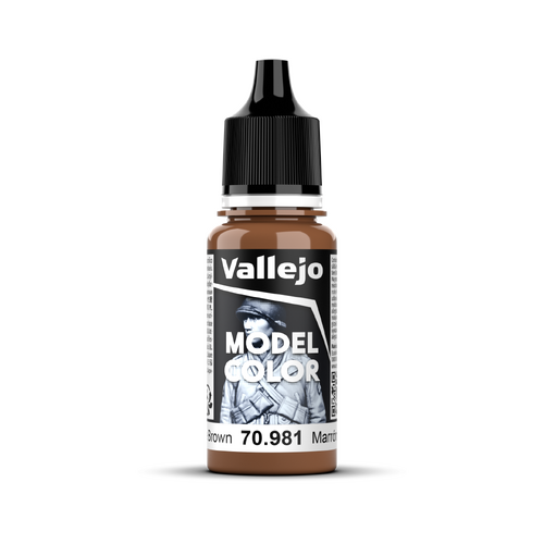 Vallejo Model Colour #160 - Orange Brown - 18 ml Matt Acrylic Paint