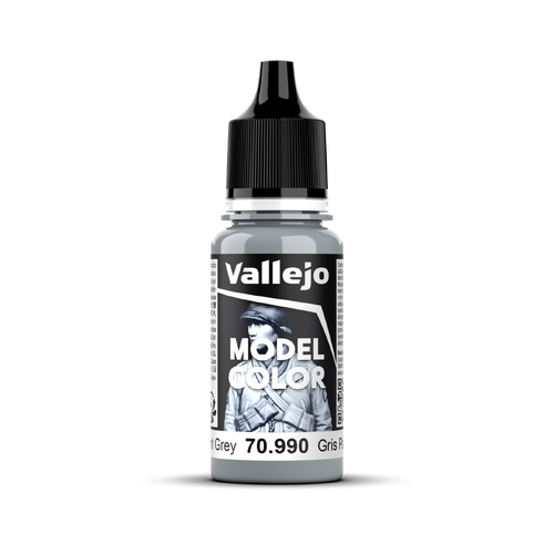 Vallejo Model Colour #177 - Light Grey - 18 ml Matt Acrylic Paint