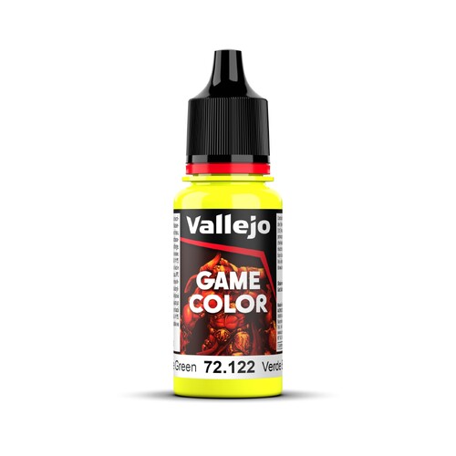 Vallejo Game Colour Bile Green 18ml Acrylic Paint - New Formulation
