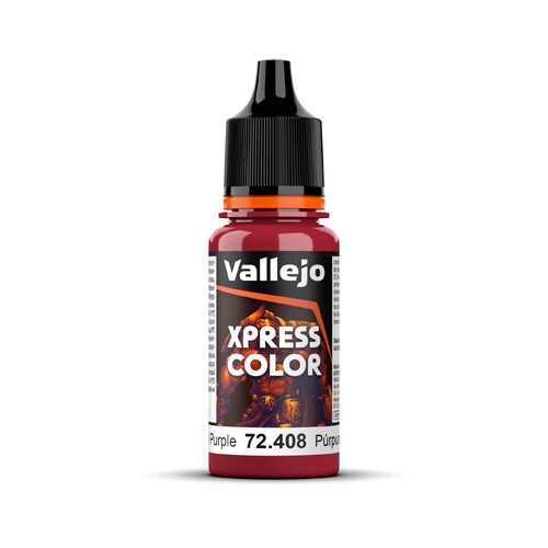 Vallejo Game Colour Xpress Color Cardinal Purple 18ml Acrylic Paint - New Formulation