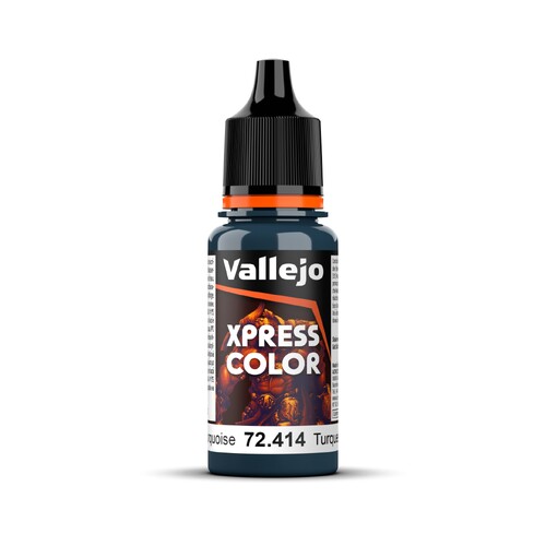 Vallejo Game Colour Xpress Color Caribbean Turquoise 18ml Acrylic Paint - New Formulation