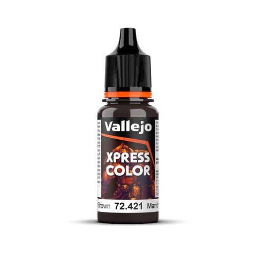 Vallejo Game Colour Xpress Color Copper Brown 18ml Acrylic Paint - New Formulation